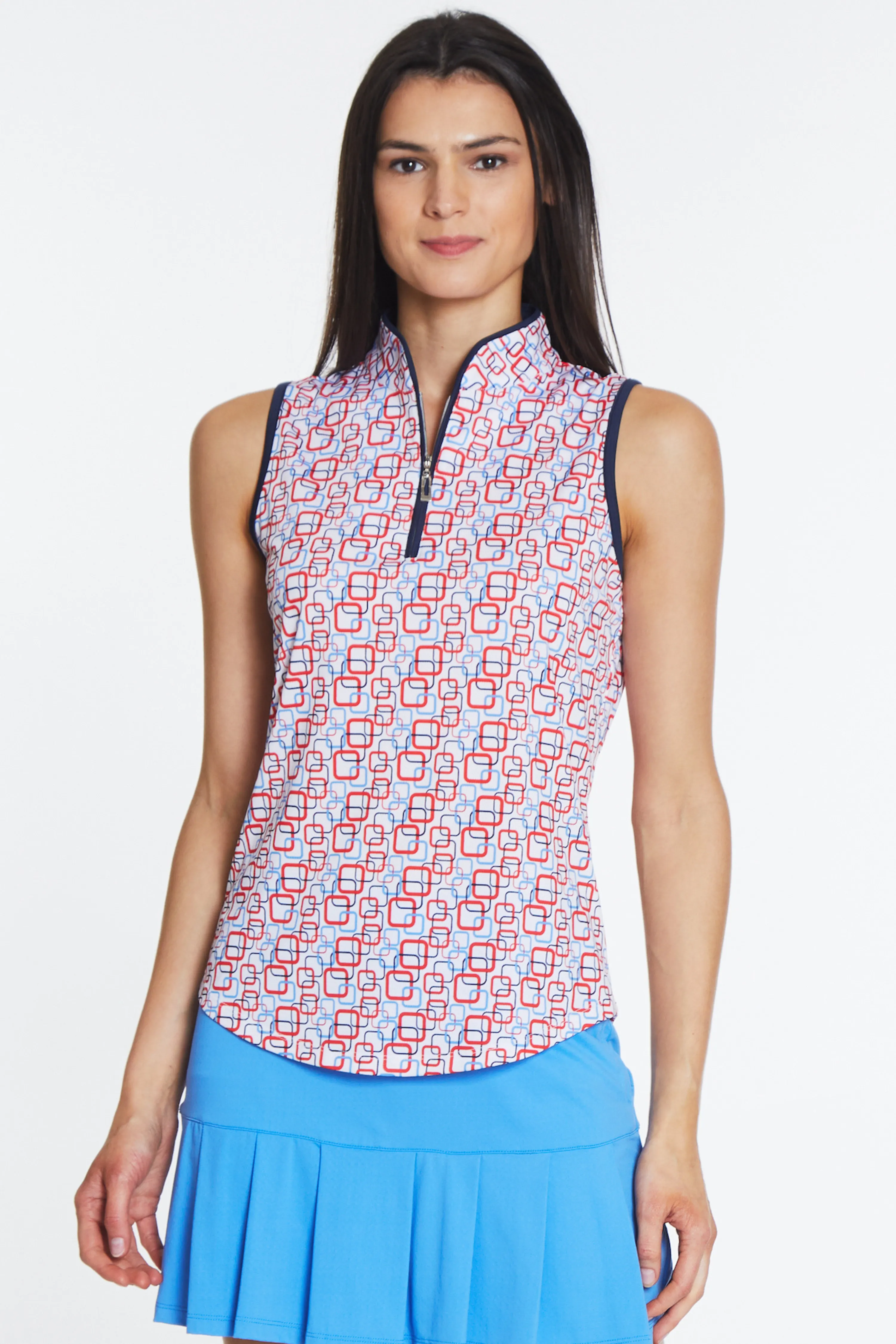 Betsy Sleeveless Polo sold by Sport Haley