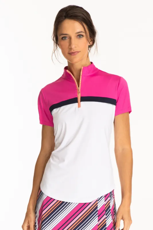 Cloud Break Short Sleeve Polo sold by Sport Haley