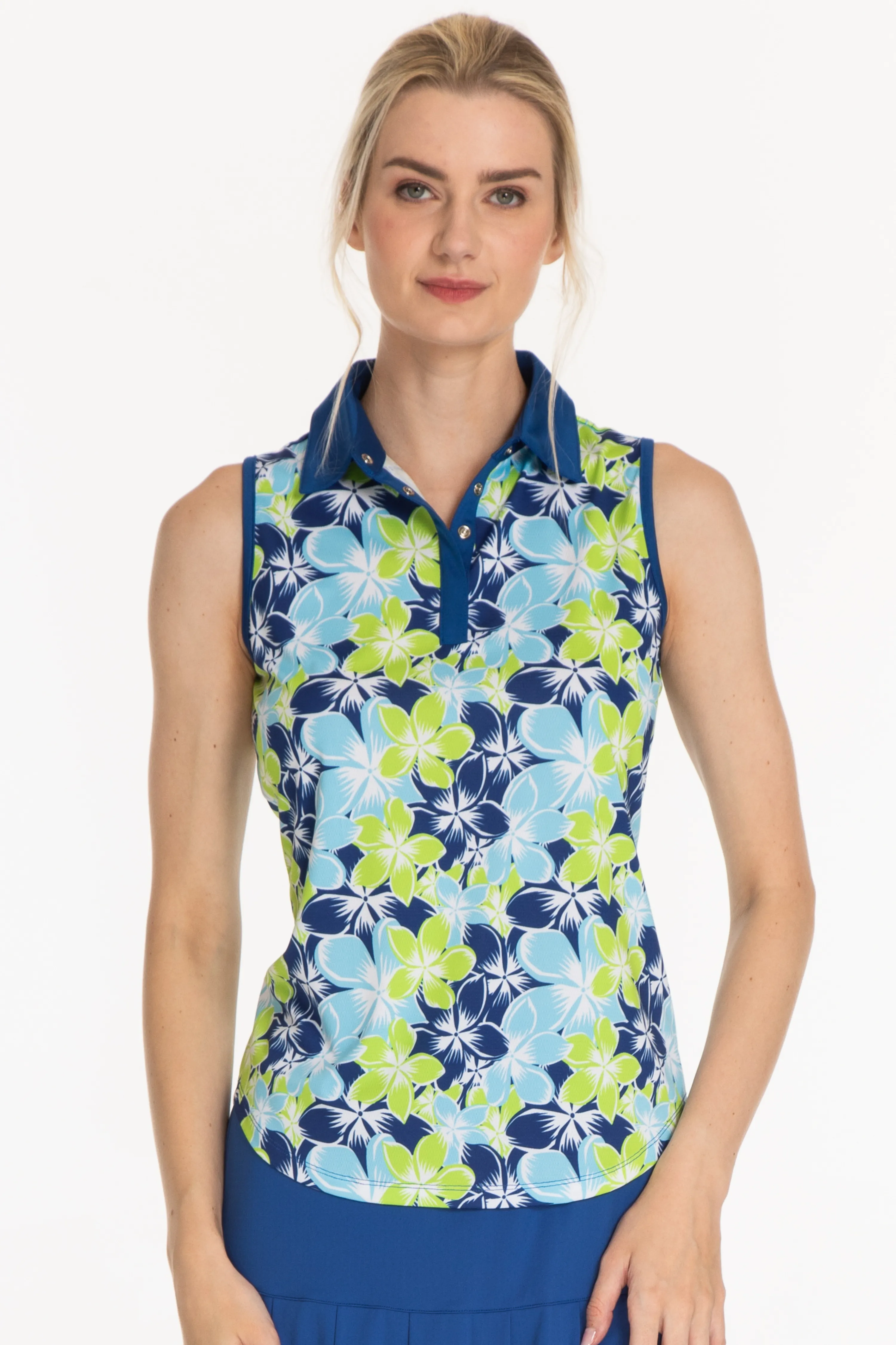 Adler Sleeveless Polo sold by Sport Haley