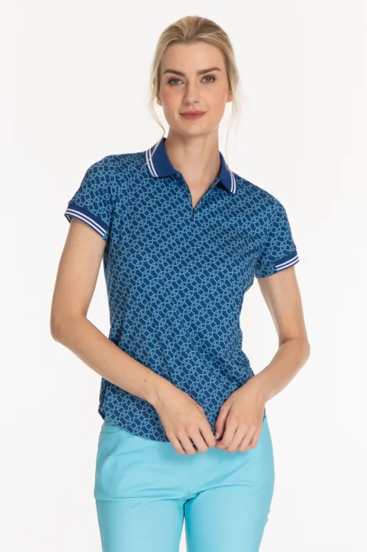 Villa Short Sleeve Polo sold by Sport Haley