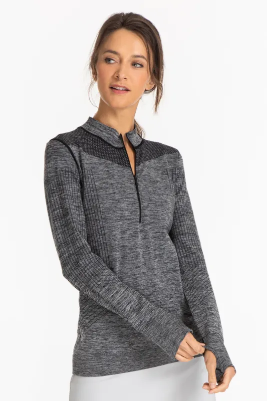 VENTURA DEEP ZIP MOCK sold by Sport Haley