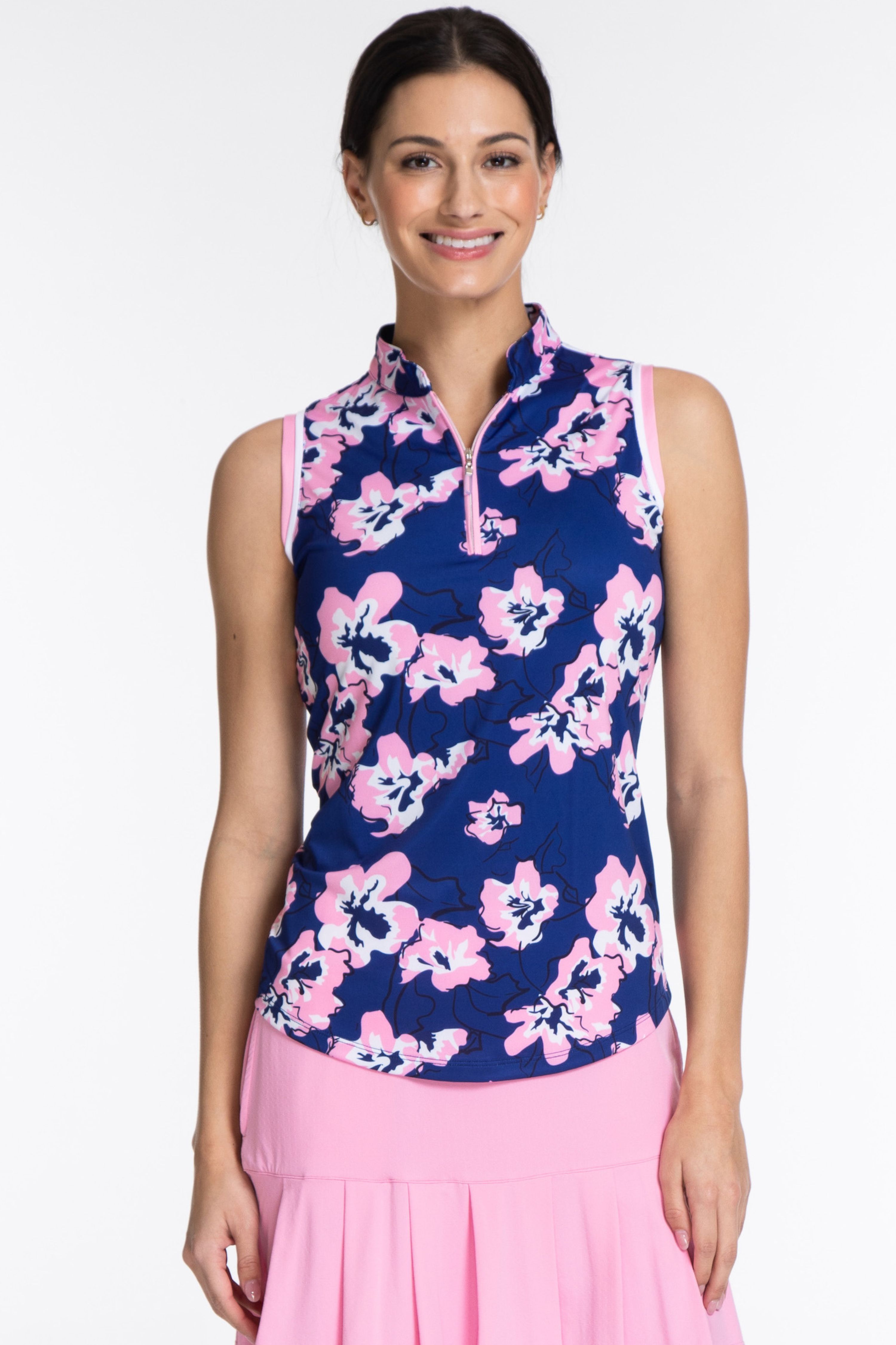 Bella Sleeveless Polo sold by Sport Haley