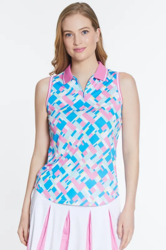 Aubrey Sleeveless Polo sold by Sport Haley