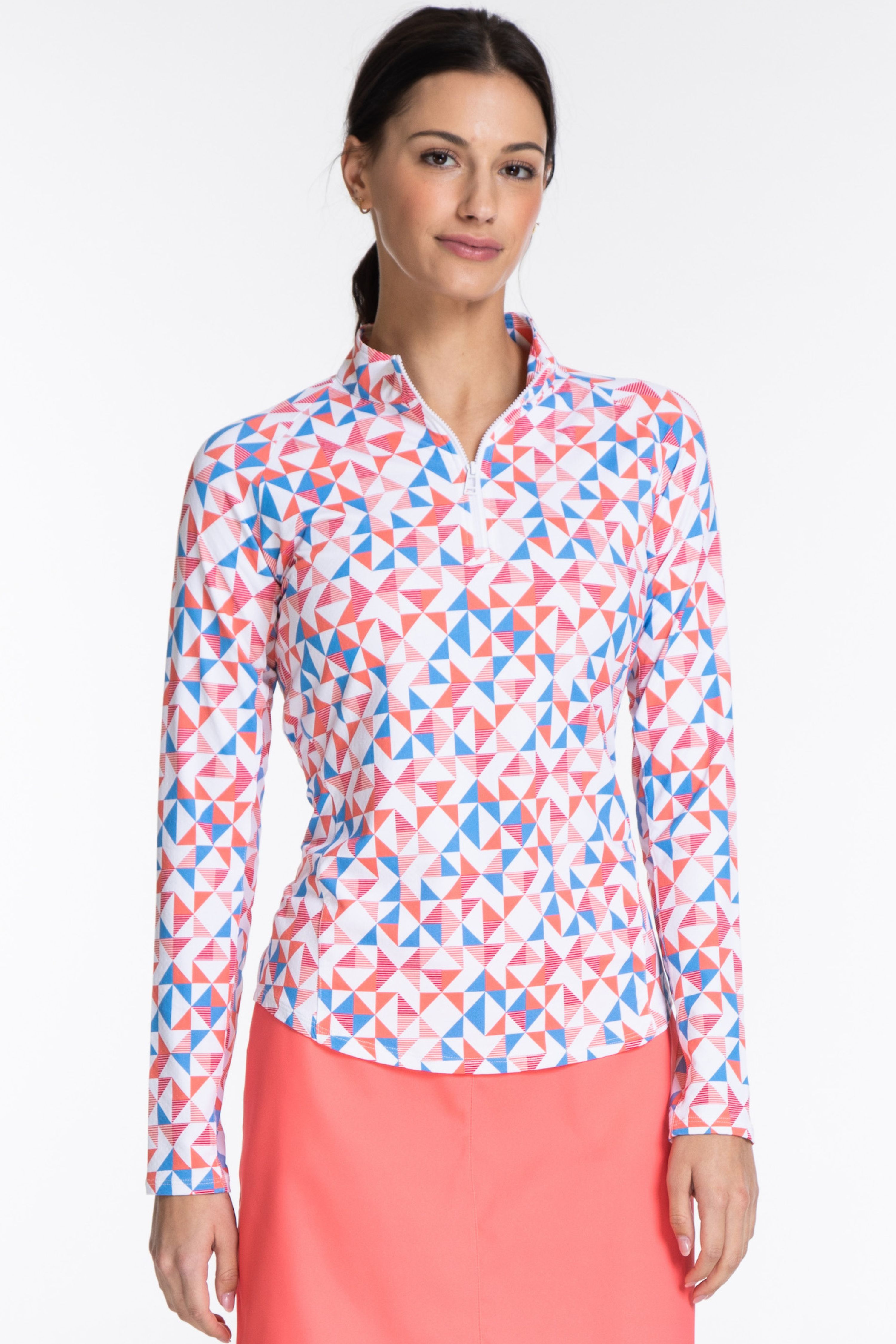 Tempo Long Sleeve Mock sold by Sport Haley