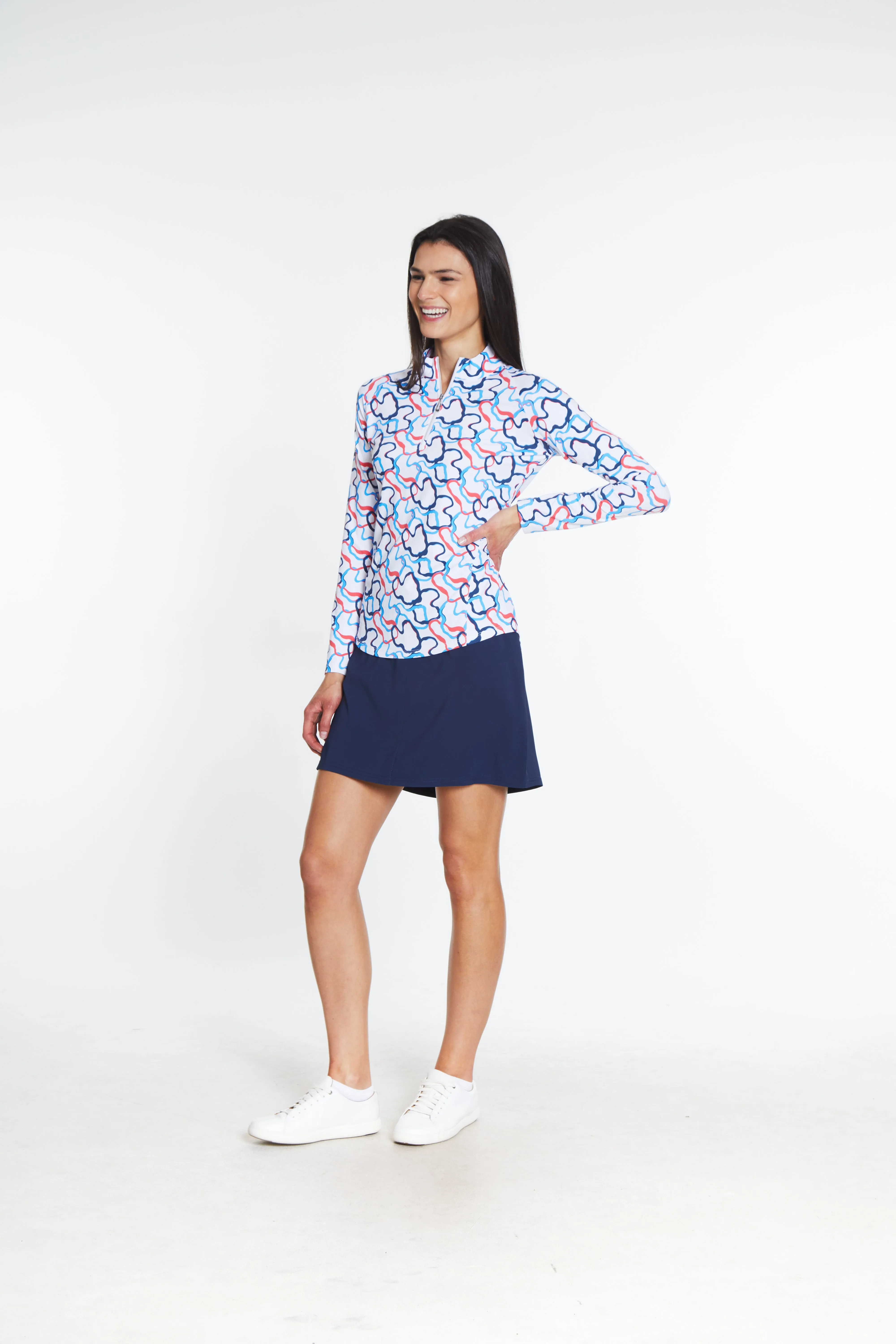 TEMPO Long Sleeve Mock sold by Sport Haley product image thumbnail 4