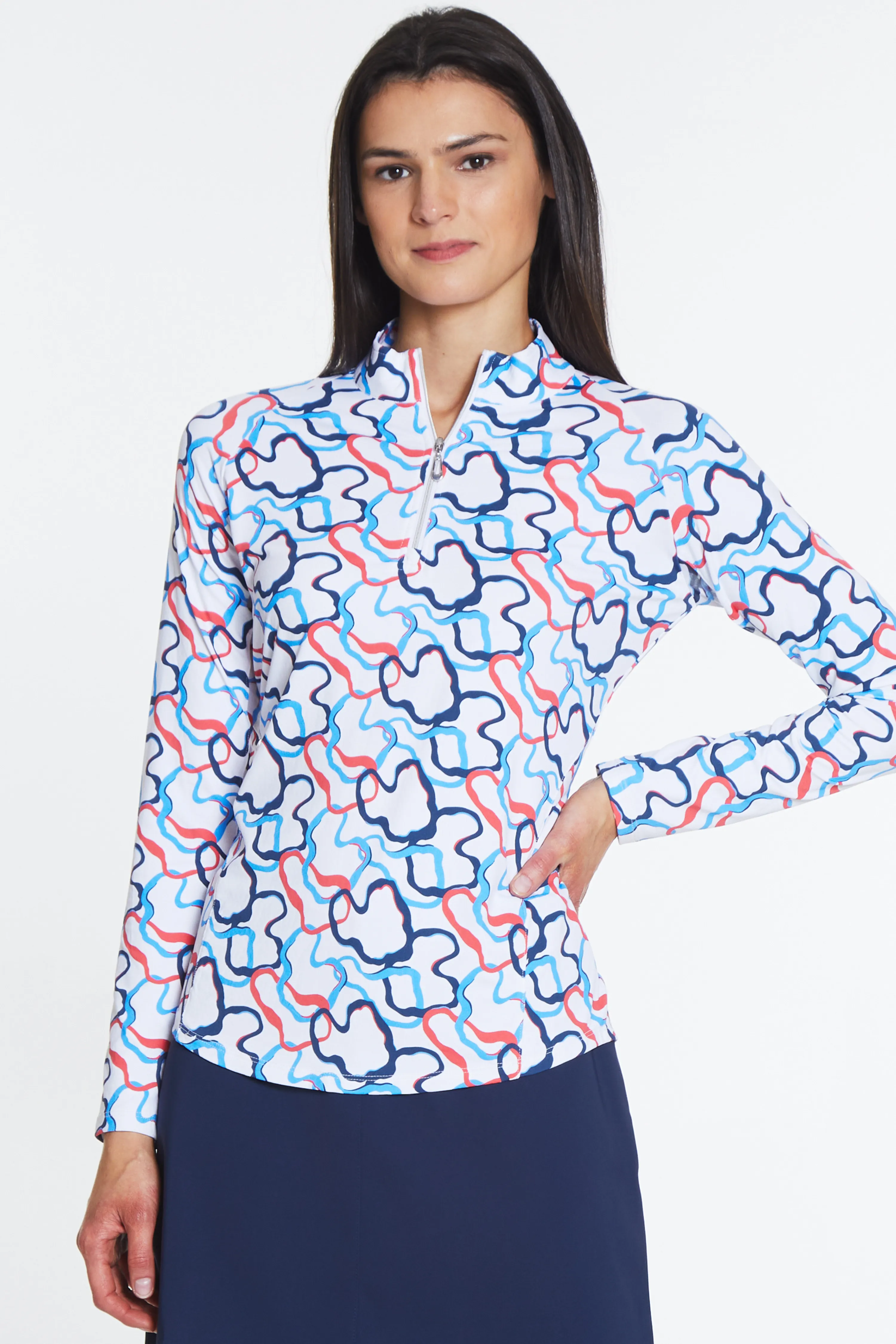 TEMPO Long Sleeve Mock sold by Sport Haley