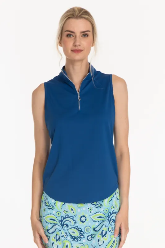 Courte Sleeveless Polo sold by Sport Haley