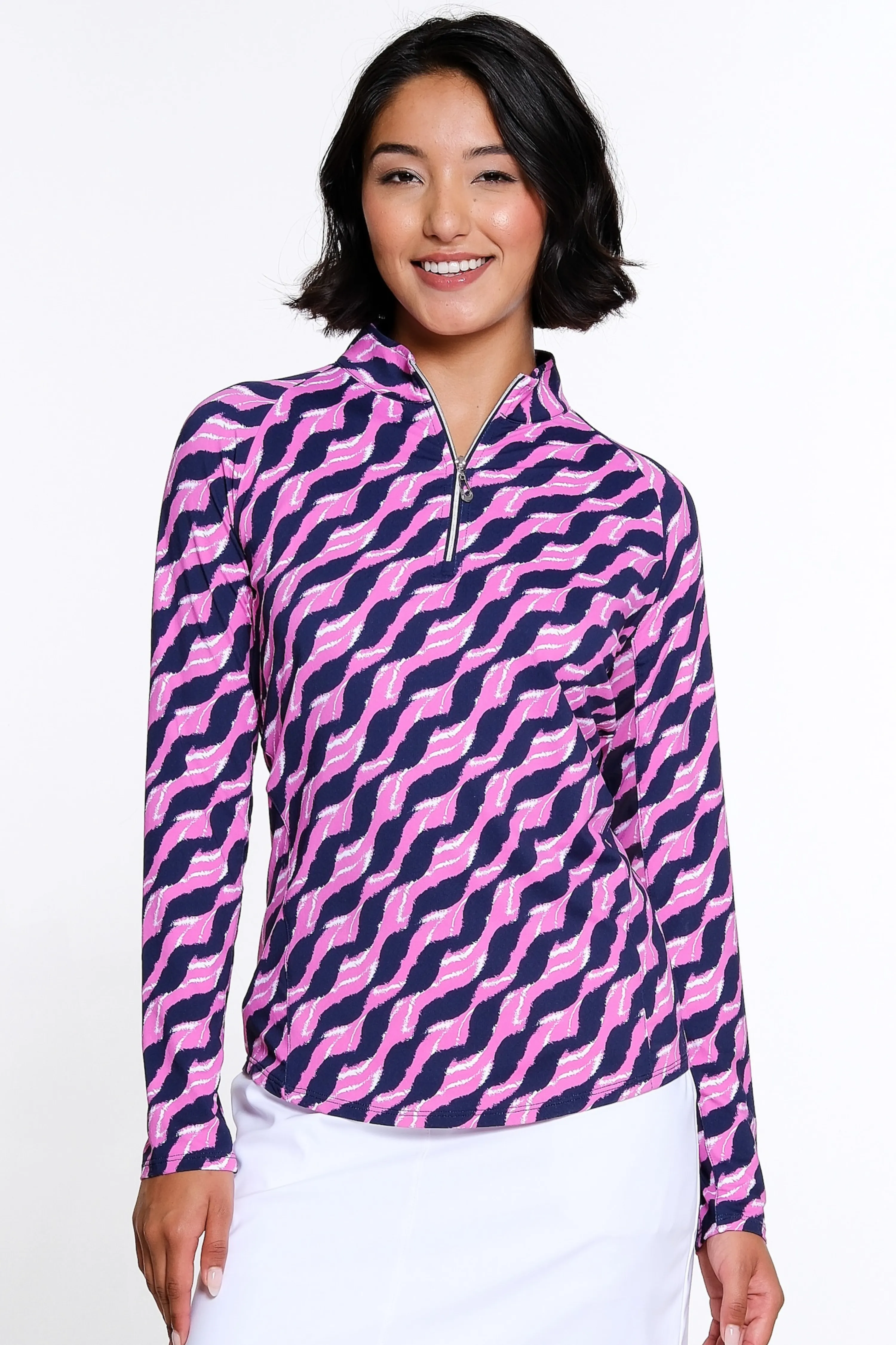 TEMPO Long Sleeve Mock sold by Sport Haley