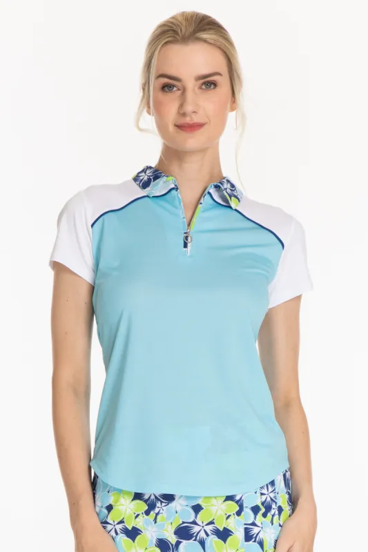 Britt Short Sleeve Polo sold by Sport Haley