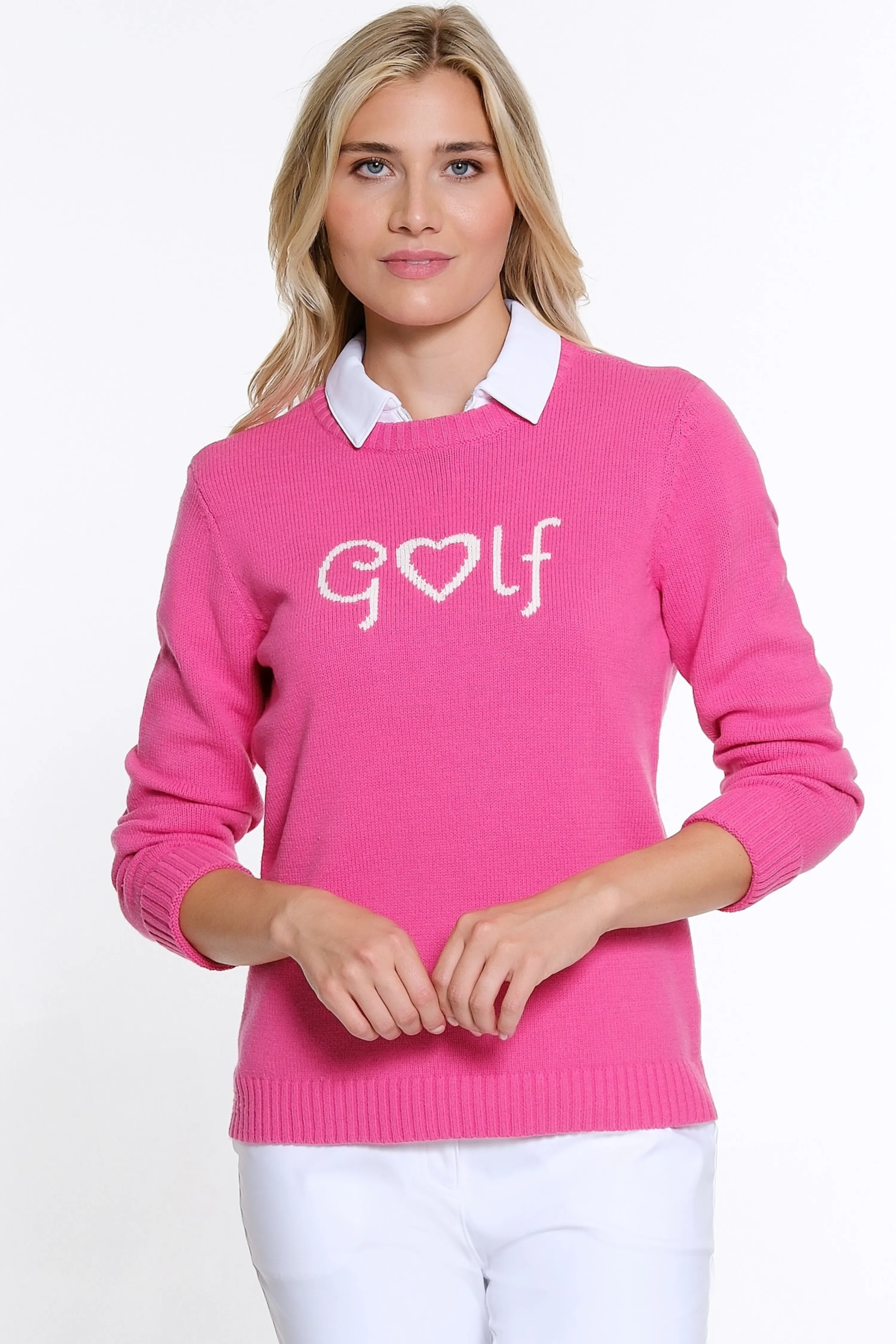 I Love Golf Crew Sweater sold by Sport Haley