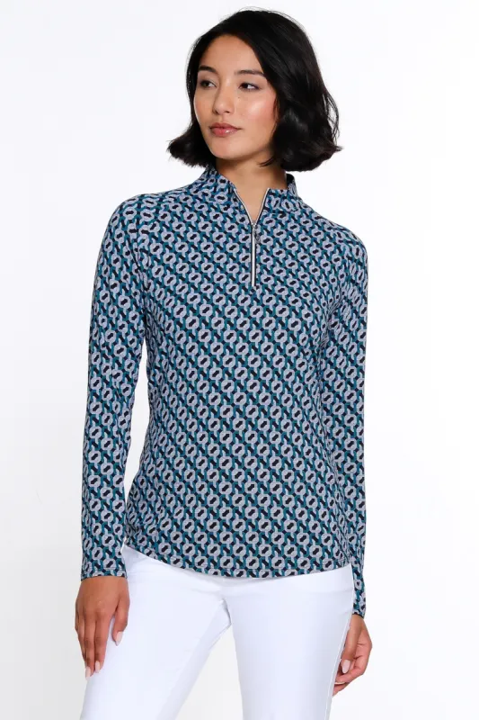 TEMPO Long Sleeve Mock sold by Sport Haley