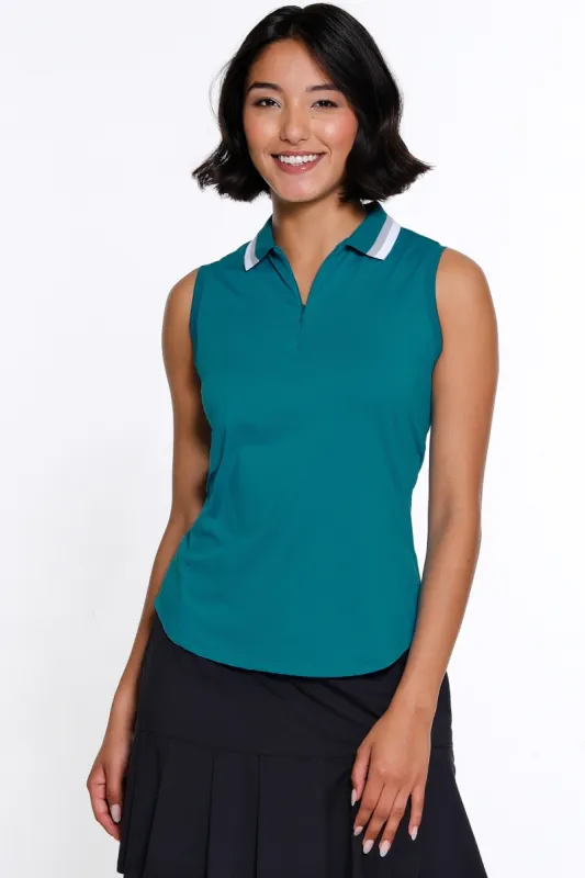 Rylee Sleeveless Polo sold by Sport Haley