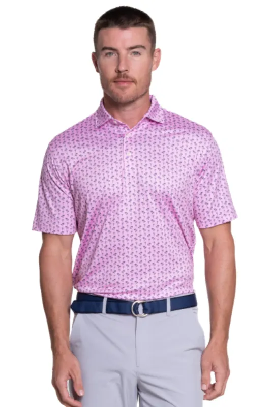 Dancing Palm Trees Polo sold by Sport Haley