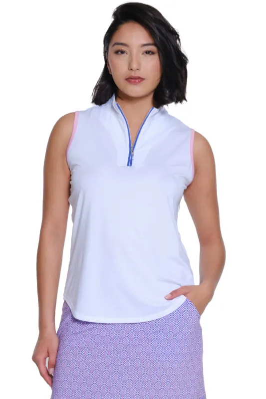 Gabby Sleeveless Polo sold by Sport Haley
