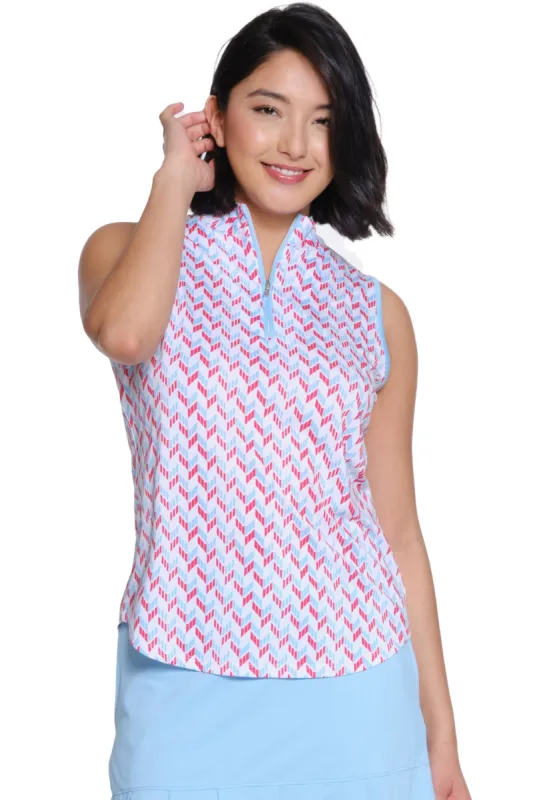 Prescott Sleeveless Polo sold by Sport Haley