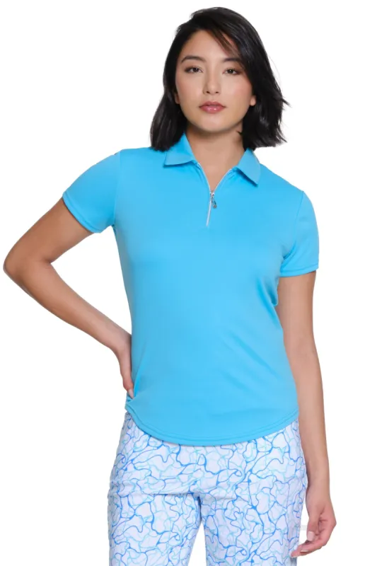 Courte Short Sleeve Polo sold by Sport Haley