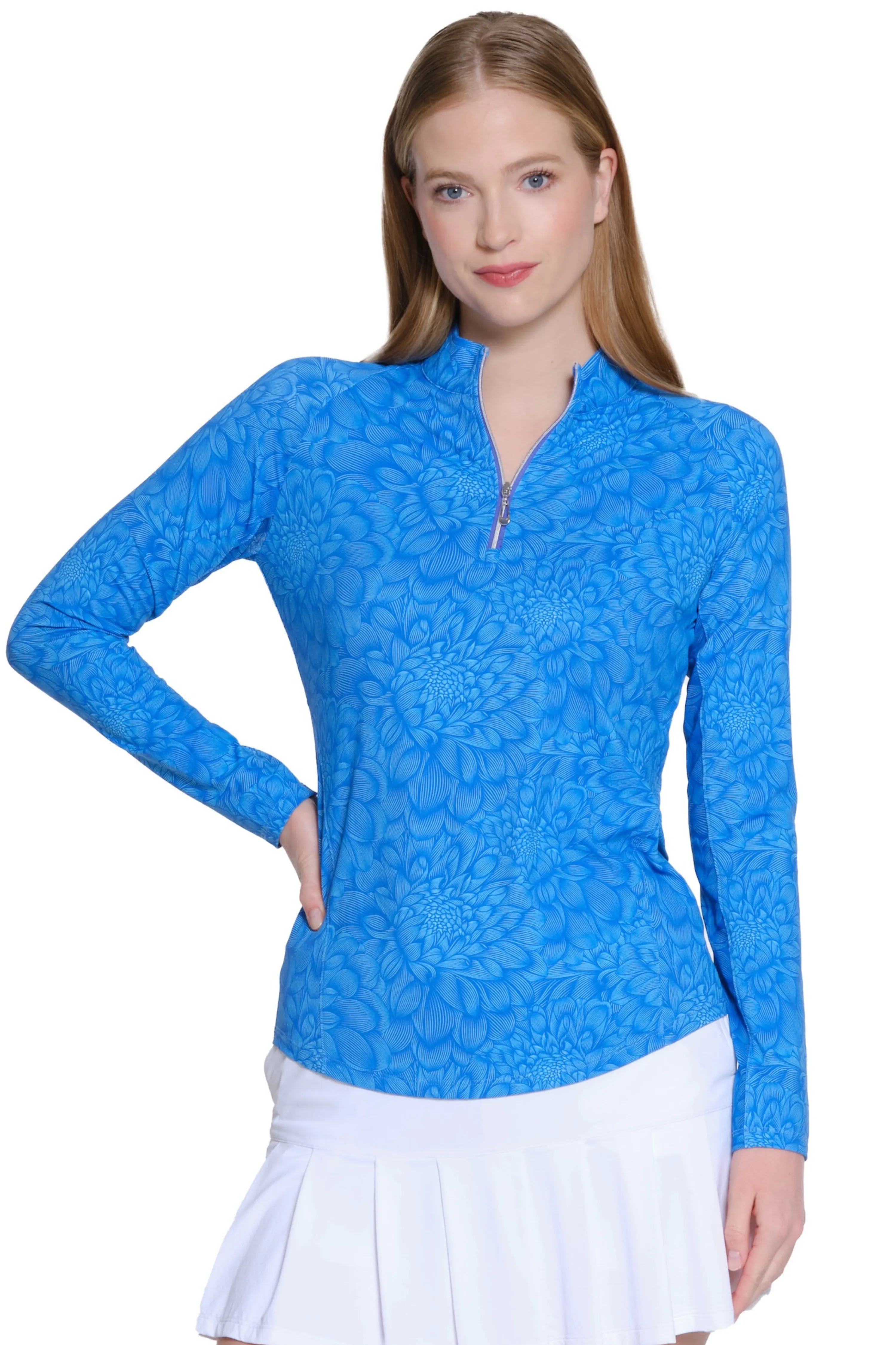 Tempo Long Sleeve Mock sold by Sport Haley