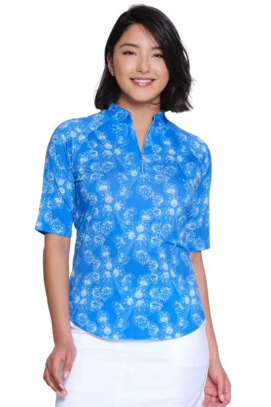 Arlette 1/2 Sleeve Polo sold by Sport Haley