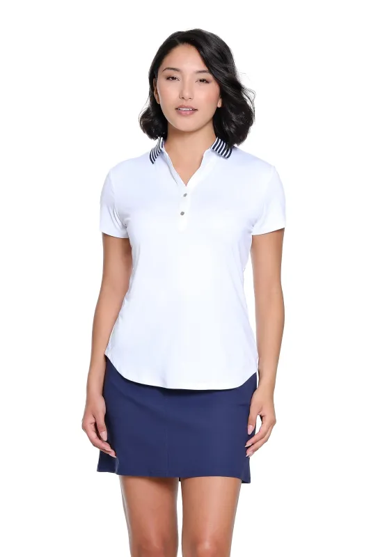 Anya Short Sleeve Polo sold by Sport Haley