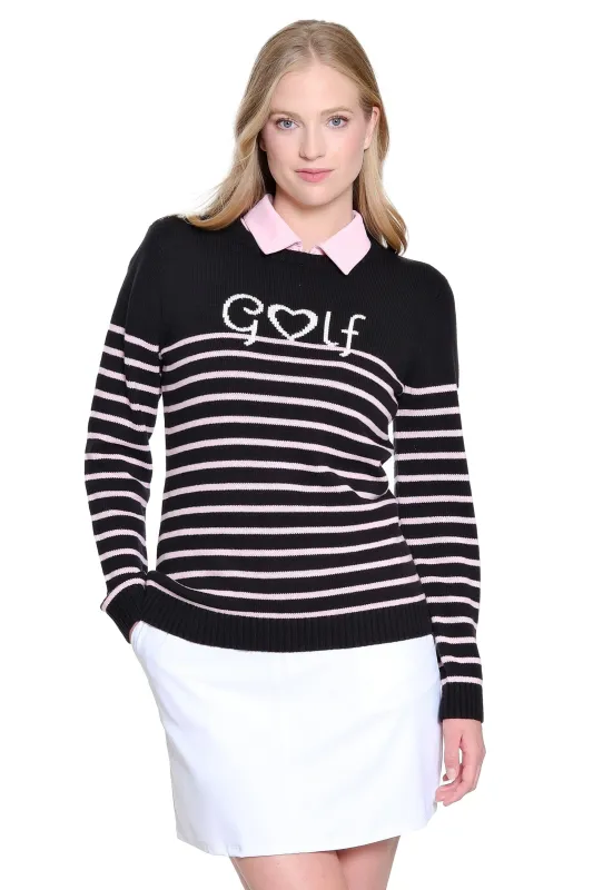 I Love Golf Crew Sweater sold by Sport Haley