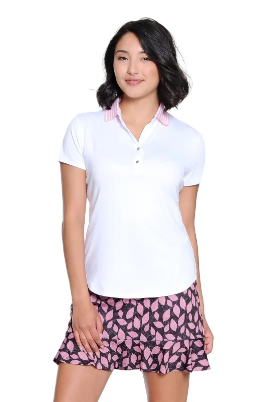 Anya Short Sleeve Polo sold by Sport Haley