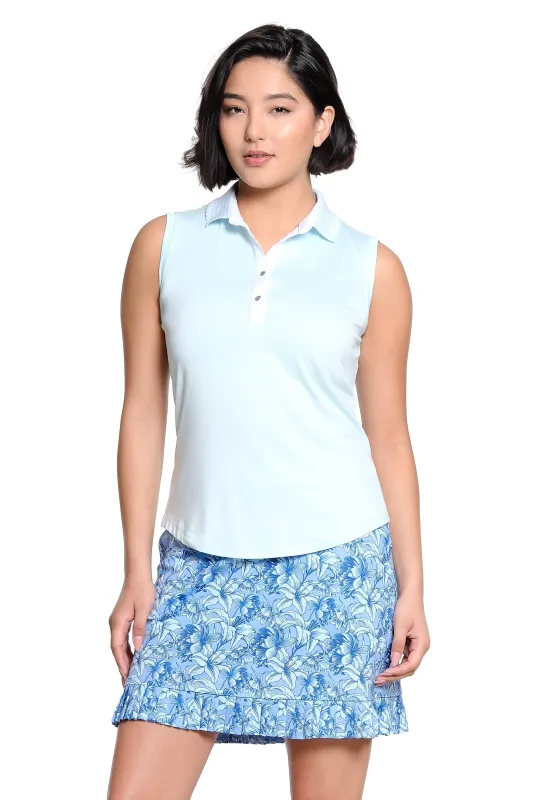 Anya Sleeveless Golf Polo sold by Sport Haley