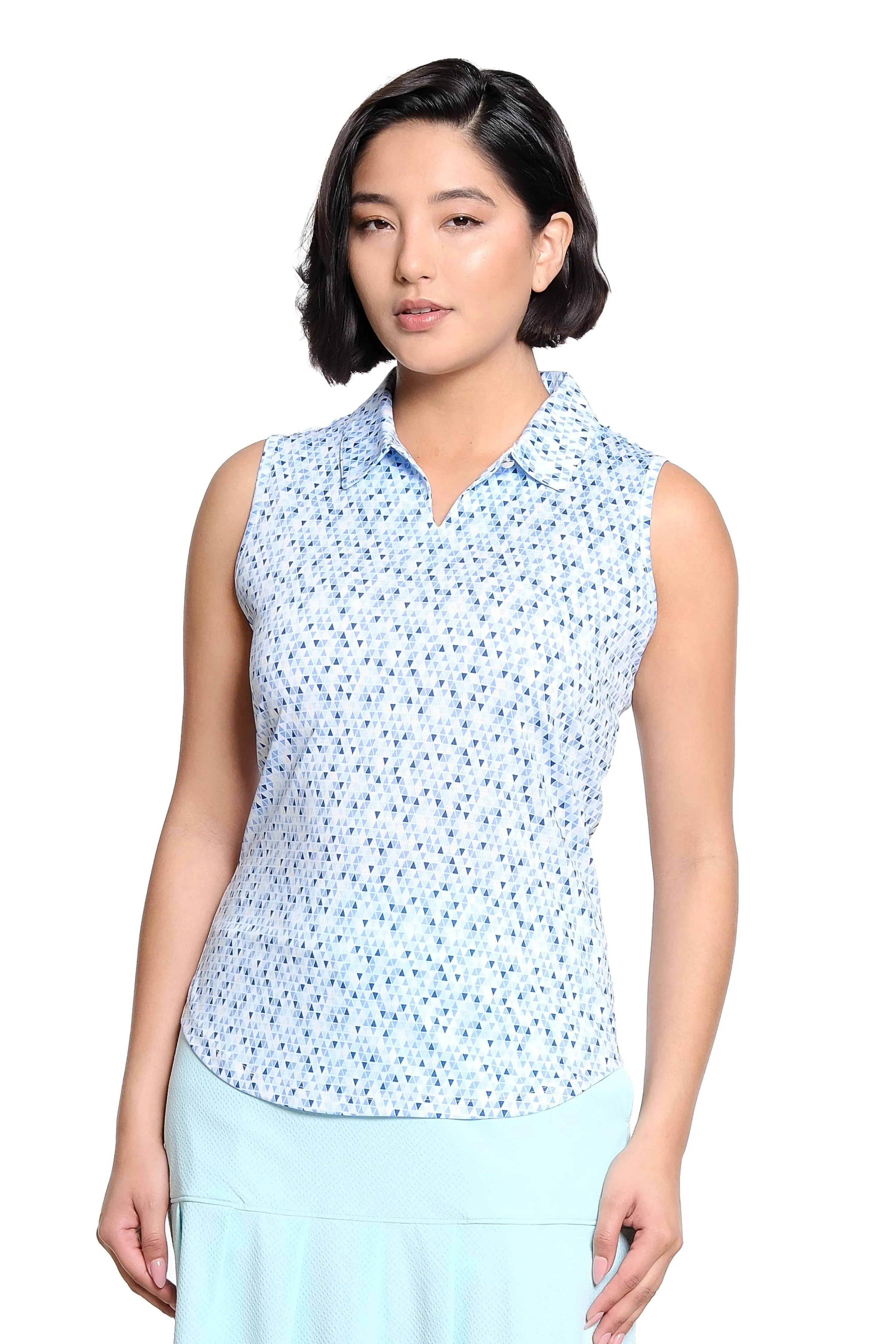 Holly Sleeveless Golf Polo sold by Sport Haley