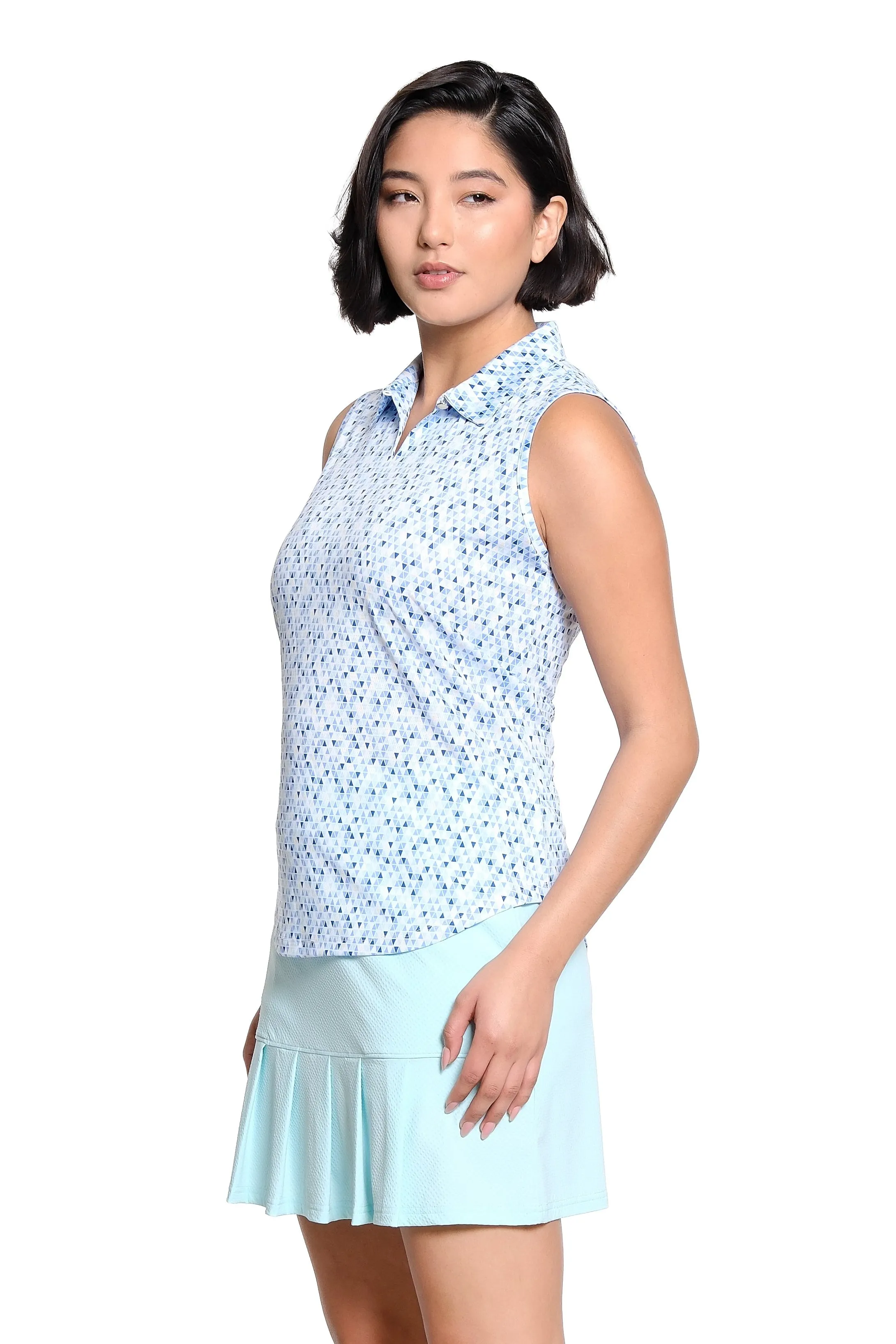 Holly Sleeveless Golf Polo sold by Sport Haley product image thumbnail 3