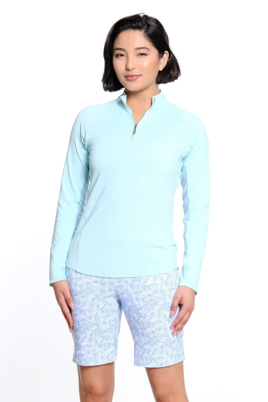 Sunscape Long Sleeve Mock made by Sport Haley