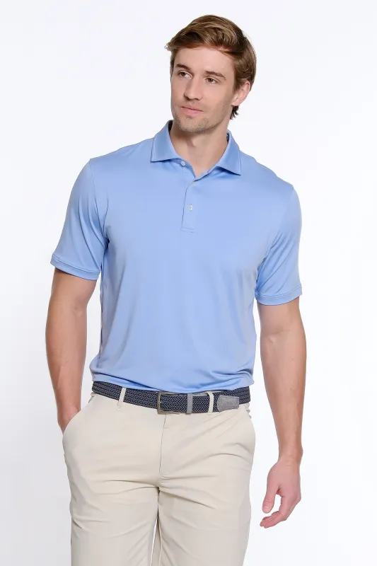 Solid Polo - Cornflower sold by Sport Haley