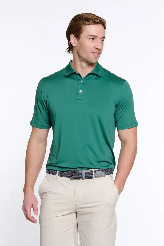 Solid Polo - Loblolly Green sold by Sport Haley