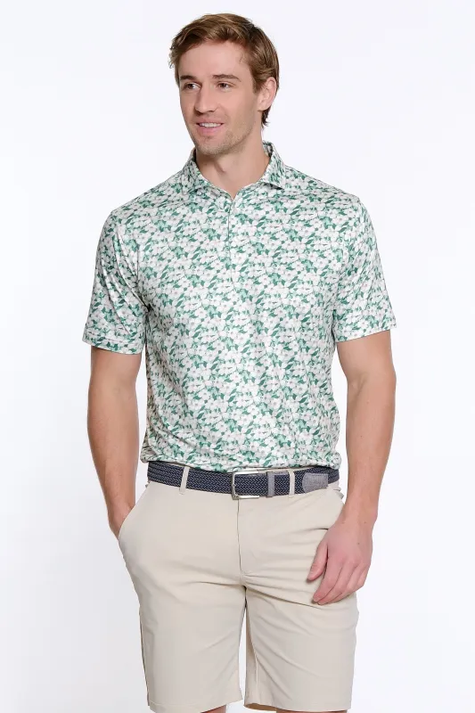 Dogwood Print Polo sold by Sport Haley