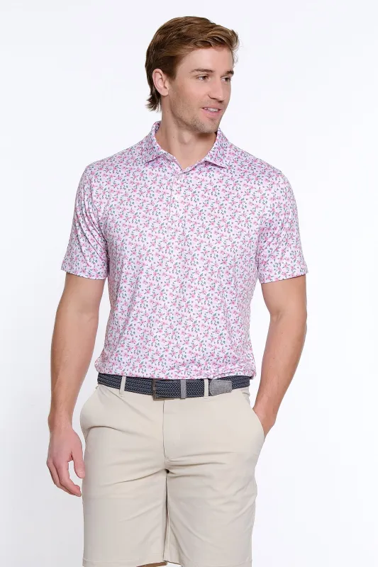 Azalea Print Polo sold by Sport Haley