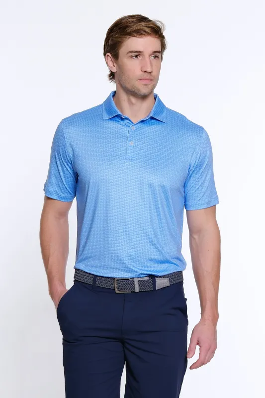 Club Argyle Print Polo sold by Sport Haley