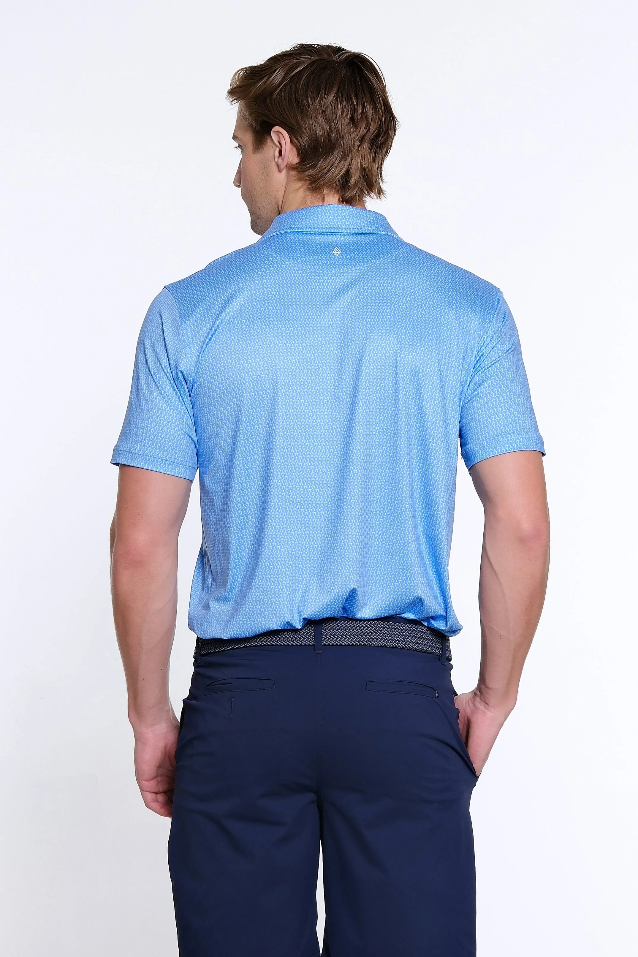 Club Argyle Print Polo sold by Sport Haley product image thumbnail 2