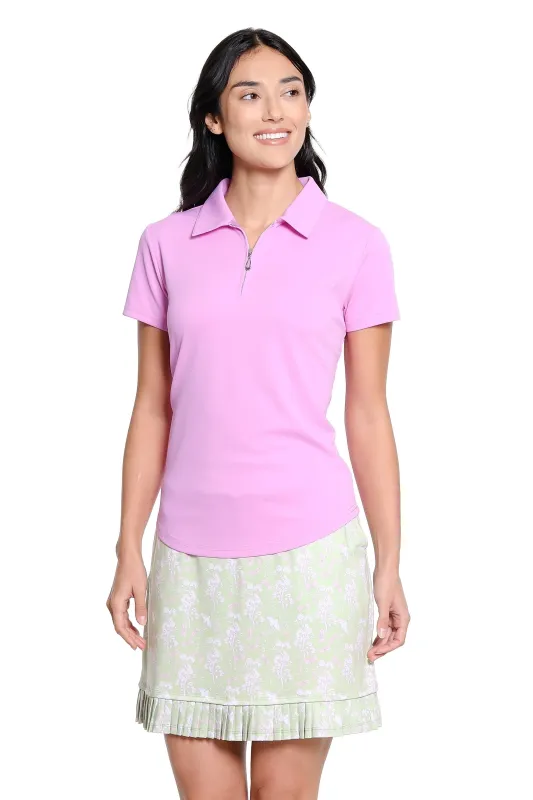 Courte Short Sleeve Golf Polo made by Sport Haley