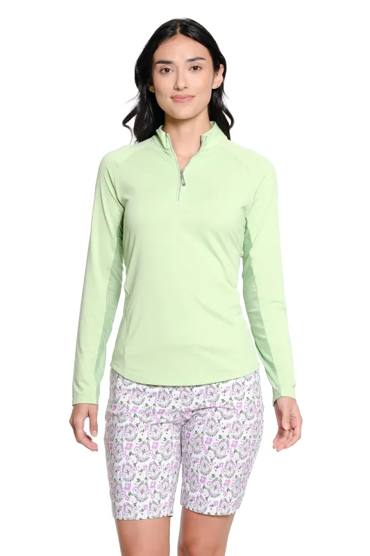 Sunscape Long Sleeve Mock made by Sport Haley