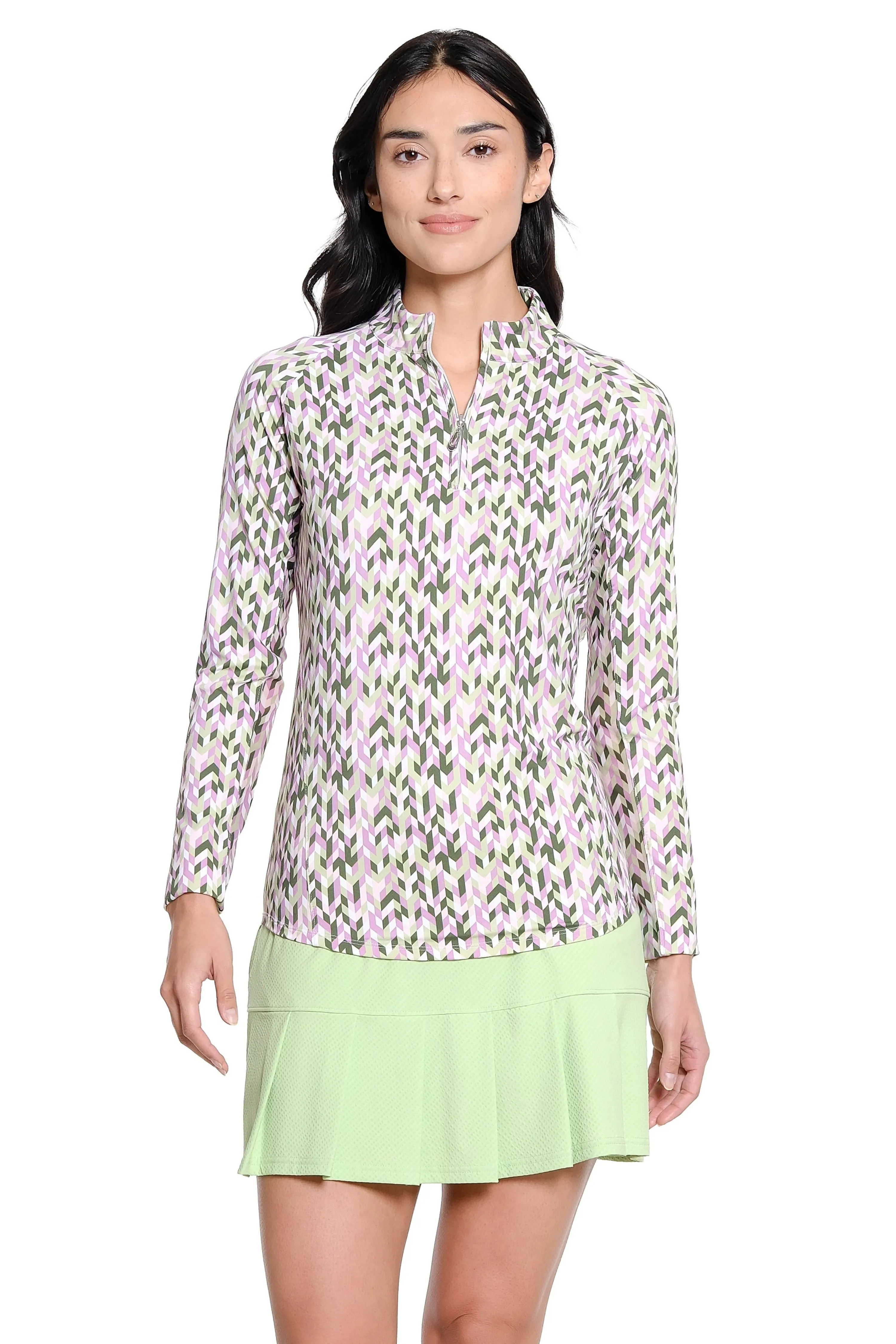 Tempo Long Sleeve Mock sold by Sport Haley