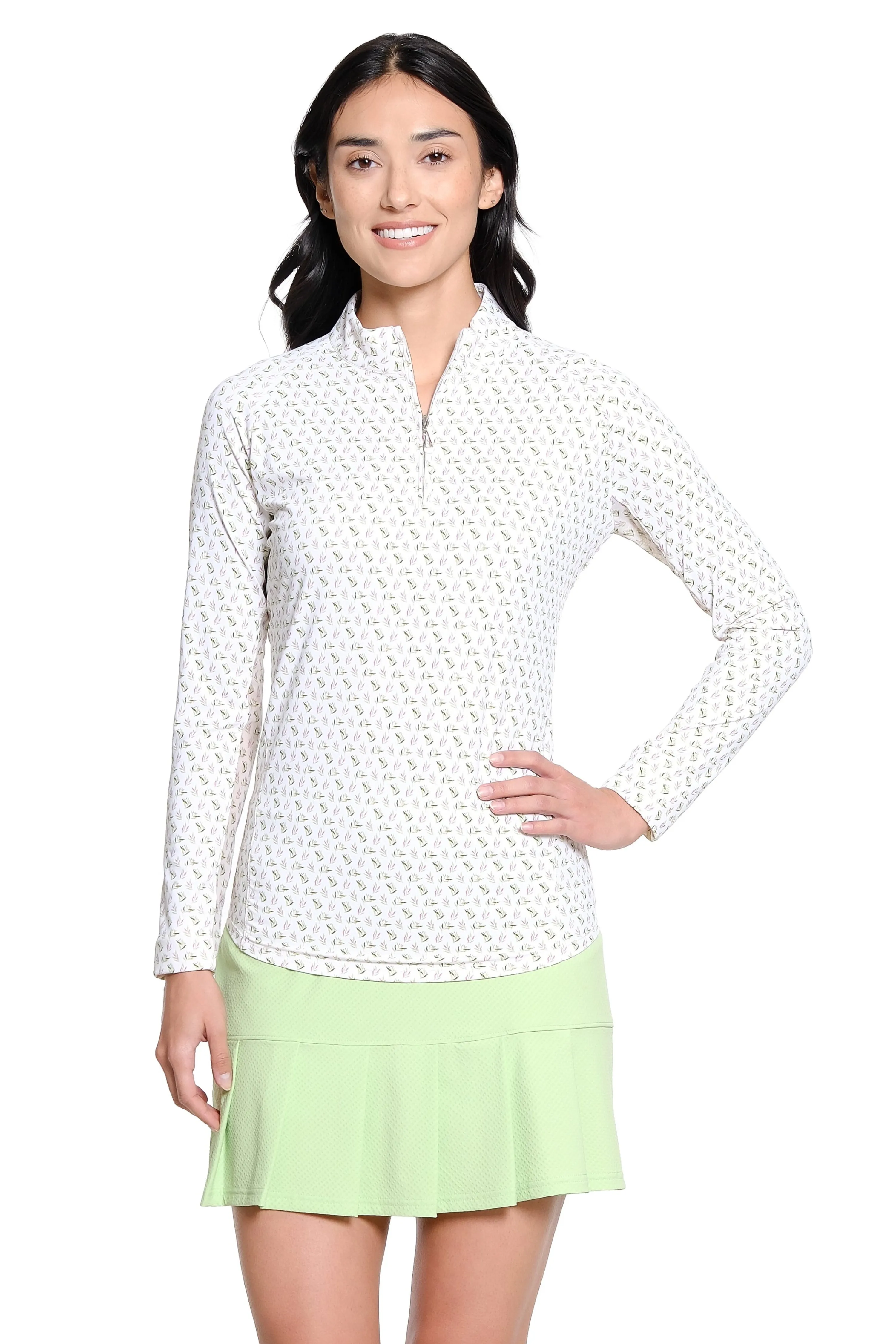 Tempo Long Sleeve Mock sold by Sport Haley