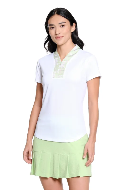 Grace Short Sleeve Golf Polo sold by Sport Haley
