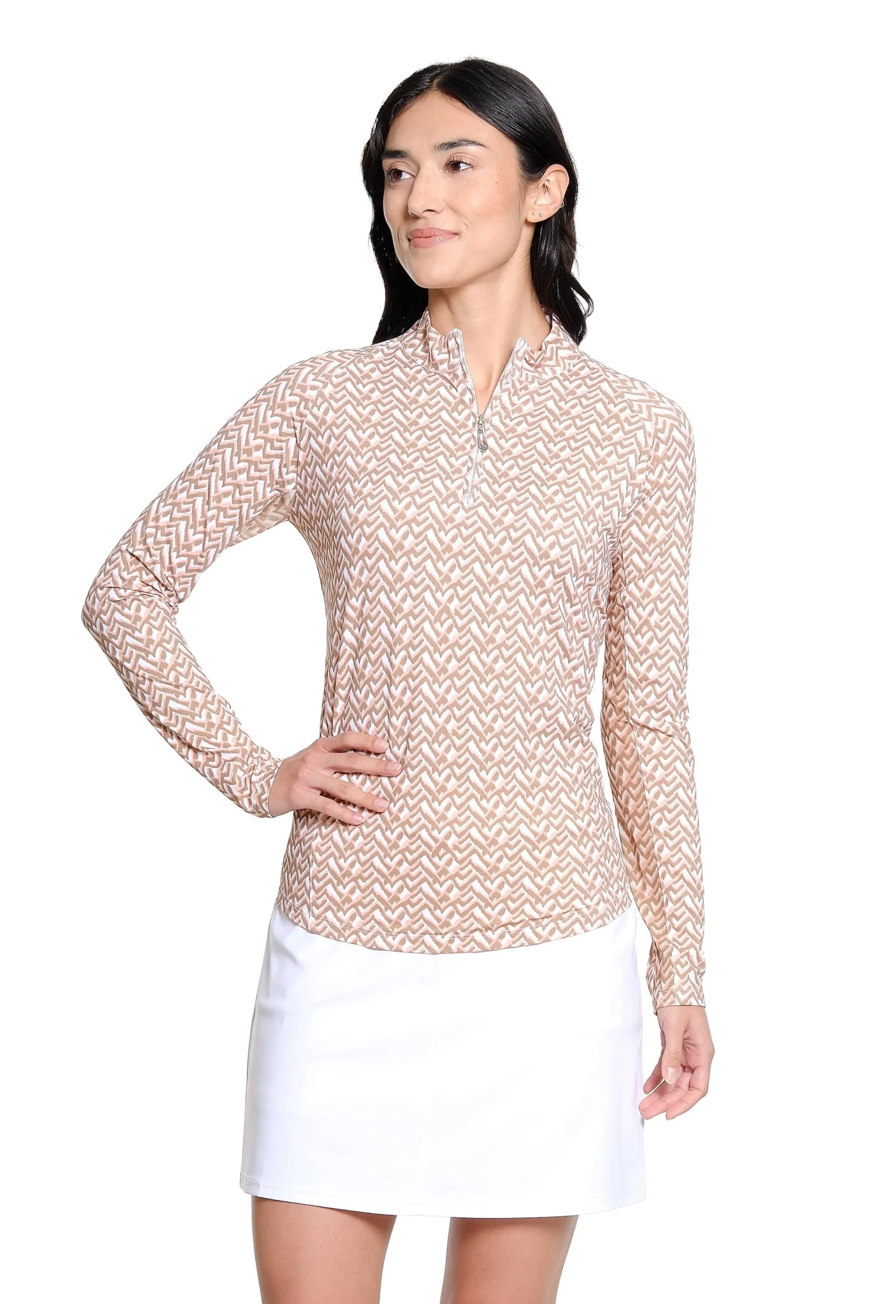 Tempo Long Sleeve Mock sold by Sport Haley