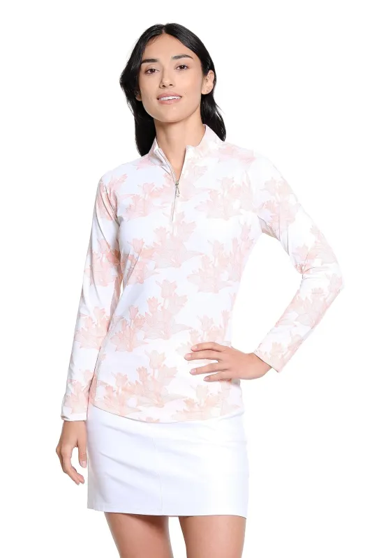 Tempo Long Sleeve Mock made by Sport Haley