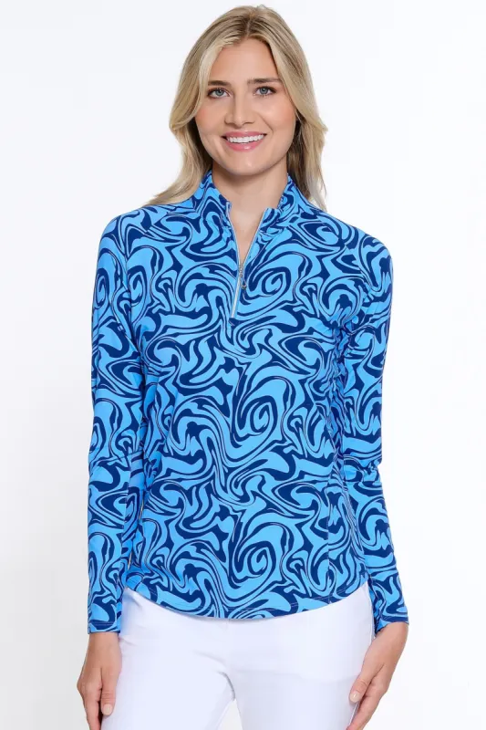 TEMPO Long Sleeve Mock sold by Sport Haley