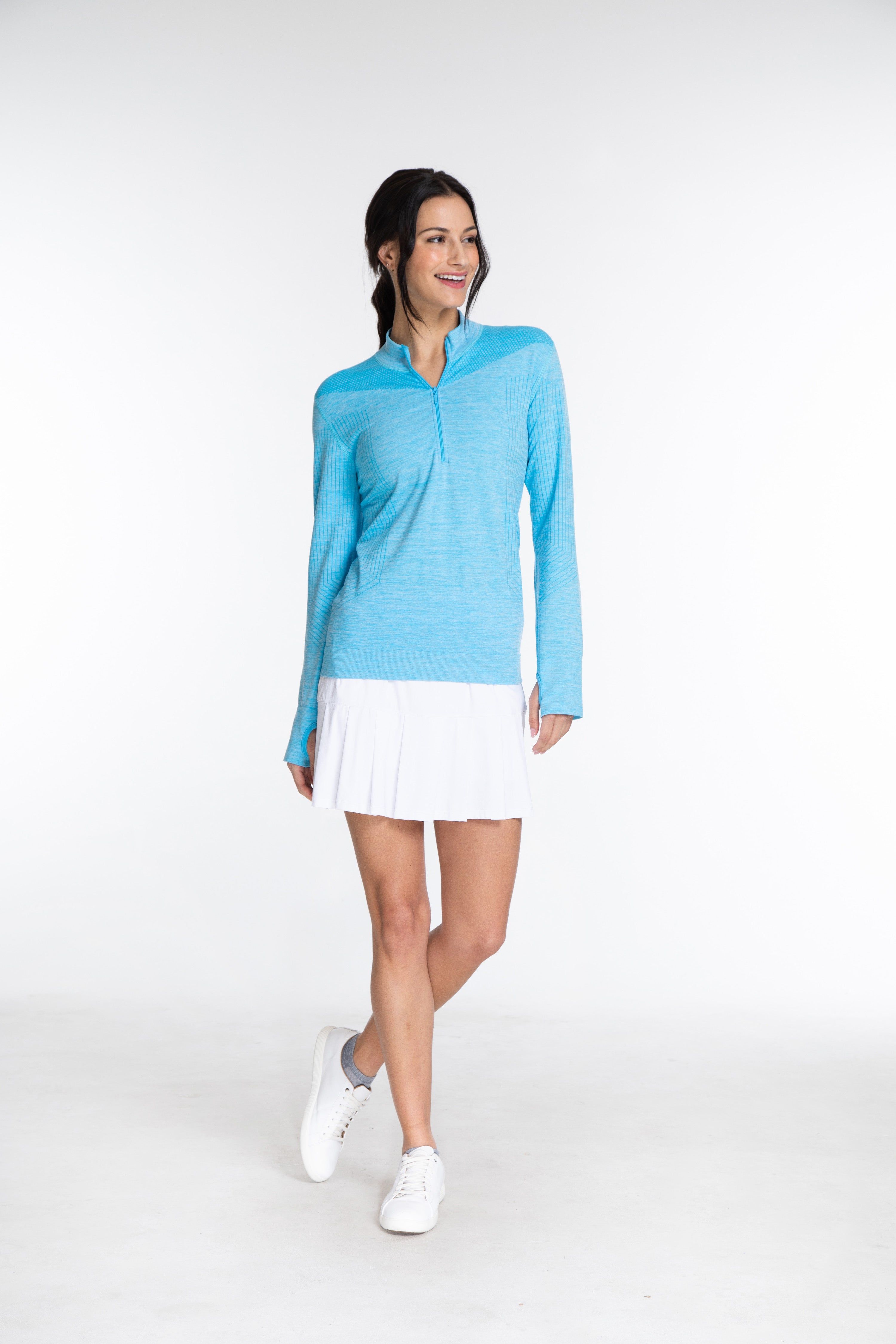 VENTURA DEEP ZIP MOCK sold by Sport Haley product image thumbnail 2