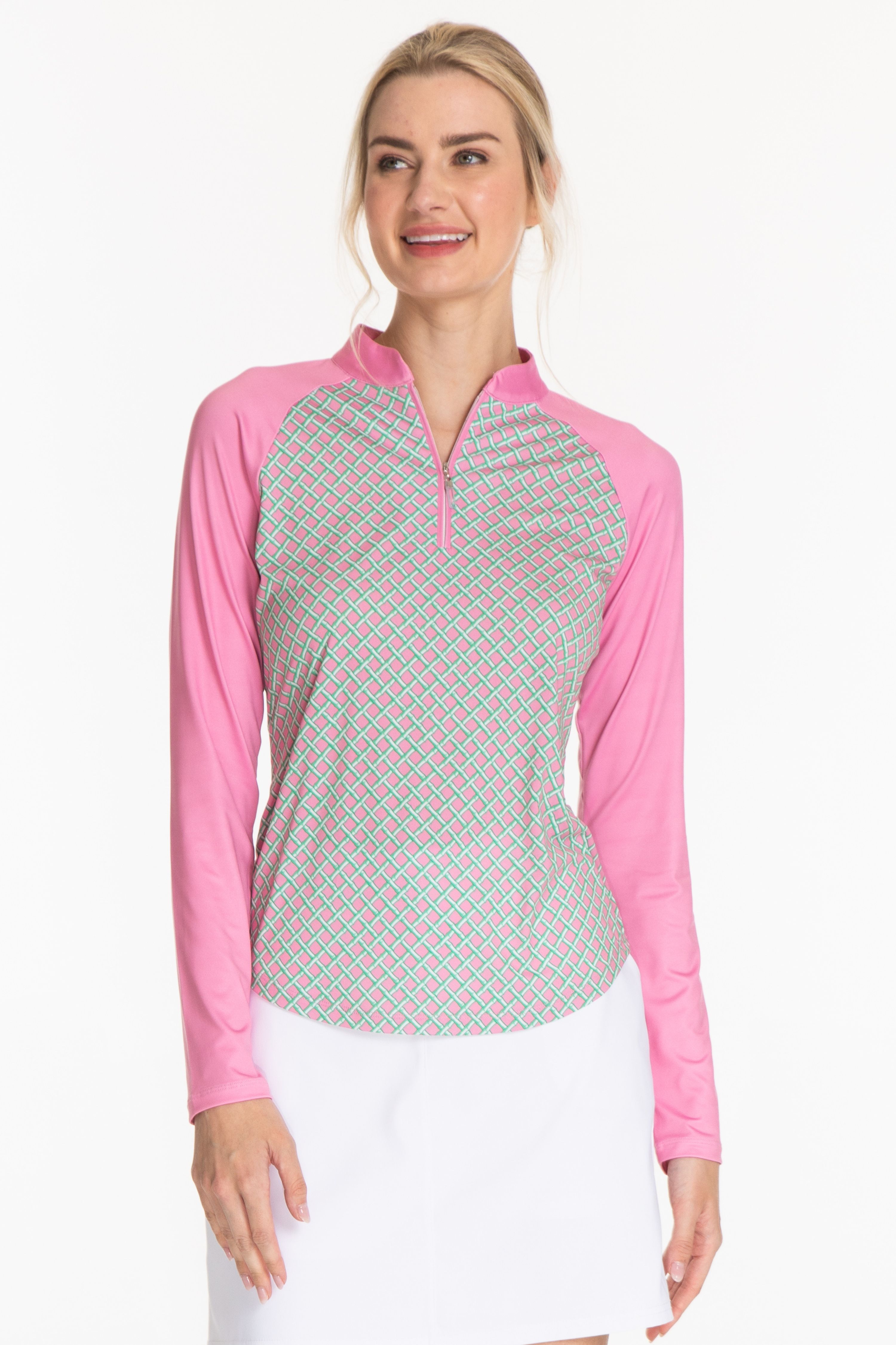 Julia Long Sleeve Polo sold by Sport Haley