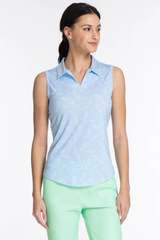 Morpho Sleeveless Polo sold by Sport Haley