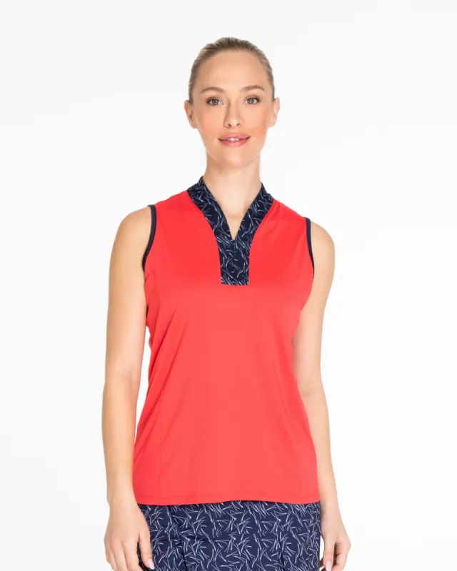 Hillbrock Sleeveless Polo sold by Sport Haley