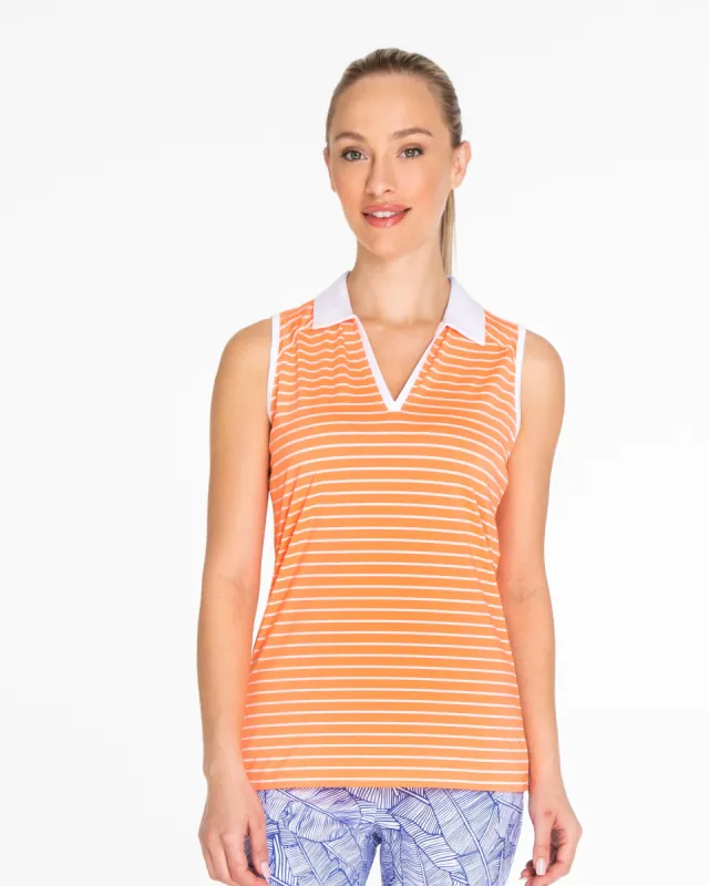 Palmer Sleeveless Polo sold by Sport Haley