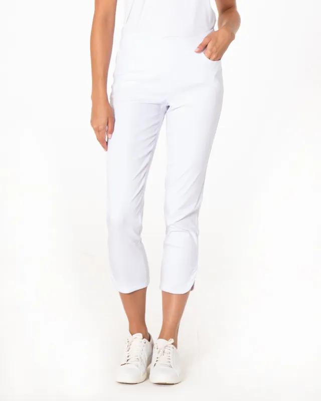 Dolphin Hem Crop Pant sold by Sport Haley
