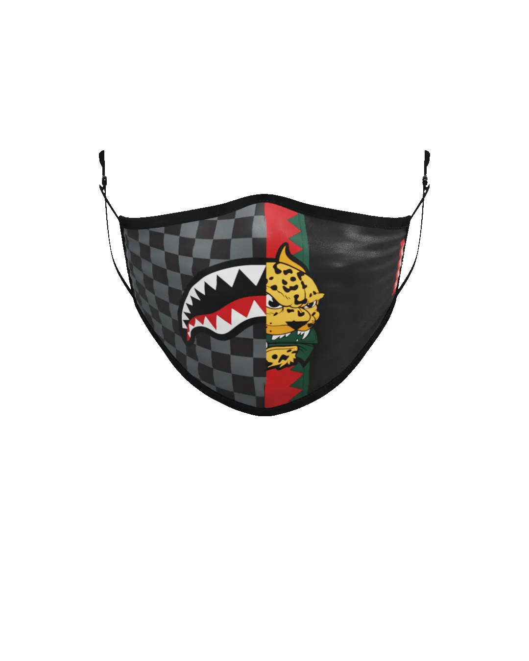 ADULT SPUCCI SPLIT FORM-FITTING FACE MASK sold by Sprayground